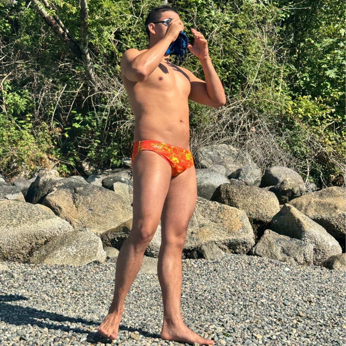 Pantaloneta Corta - Naranja