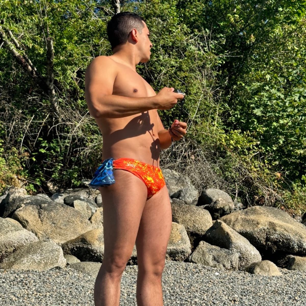 Pantaloneta Corta - Naranja