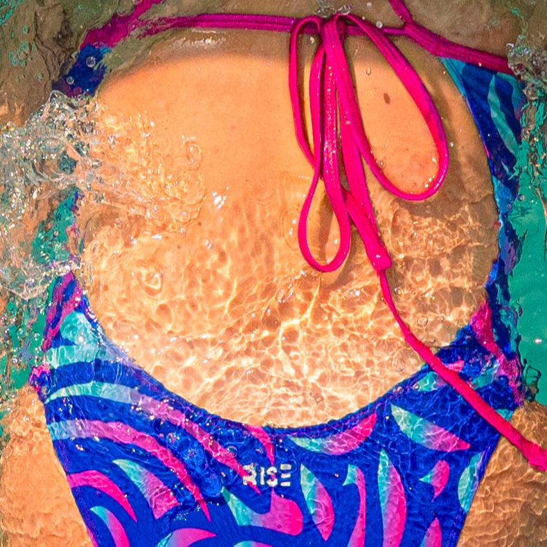 Tie Back Shine Bright - Ocean Dream