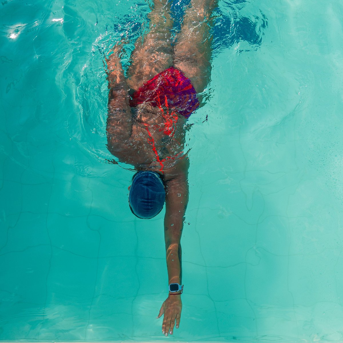 Tie Back Shine Bright - Cherry Bomb