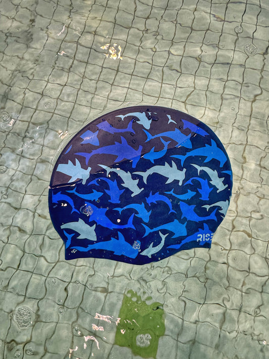 Malpelo Shark Swimming Cap