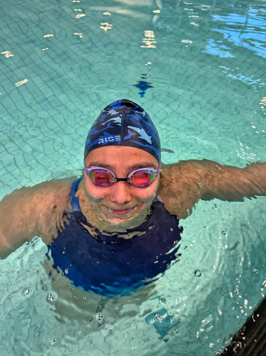 Malpelo Shark Swimming Cap